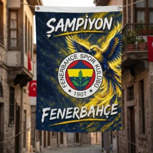 Fenerbahçe Şampiyon Taraftar Bayrağı, Özel Tasarım Kanarya Temalı